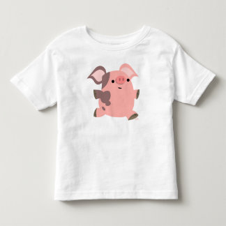 Les Tous Petits T-shirt pour enfants de cochon de dessin sportif