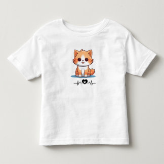 Les Tous Petits T-Shirt pour enfants Kitty mignon