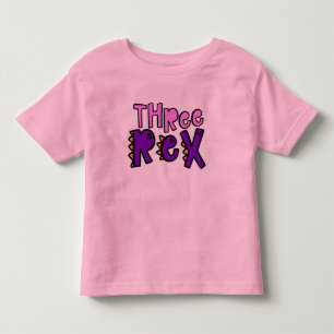 Les Tous Petits T-shirt pour fille de trois ans pour anniversaire 