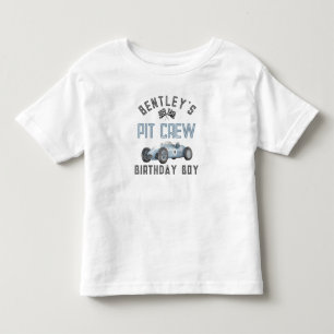 Les Tous Petits T-Shirt pour garçon d'anniversaire voiture de cour