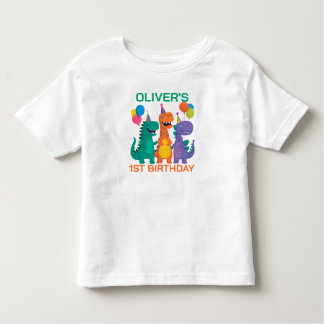 Les Tous Petits T-Shirt pour le 1er anniversaire de Little Dino