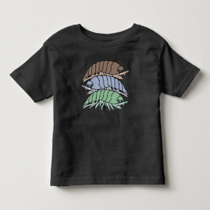 Les Tous Petits T-shirt pour tout-petit - 3 cloportes (vivide)