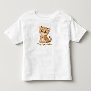 Les Tous Petits T-shirt pour tout-petit au guépard mignon, chaton