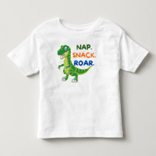 Les Tous Petits T-Shirt pour tout-petit dinosaure ronflement colla