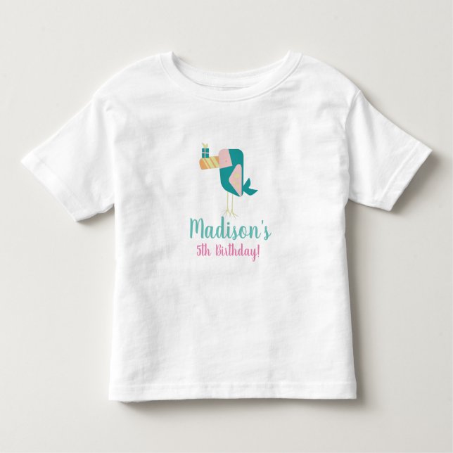 Les Tous Petits T-shirt pour tout-petit fête d'anniversaire du tou (Devant)