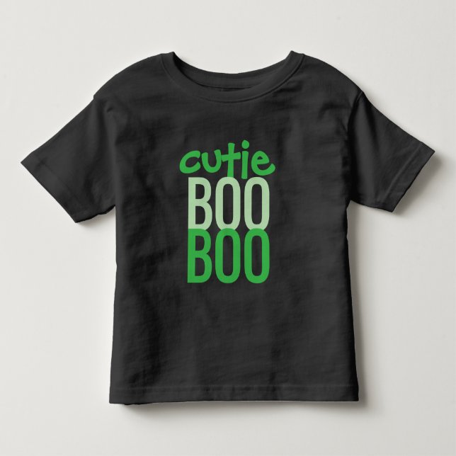Les Tous Petits T-shirt pour tout-petit : HALLOWEEN Cutie Boo #1 (Devant)