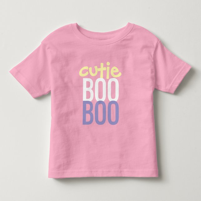 Les Tous Petits T-shirt pour tout-petit : HALLOWEEN Cutie Boo #7 (Devant)