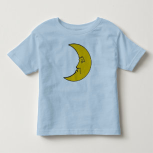 Les Tous Petits T-shirt pour tout-petit Lune croissant endormi - M
