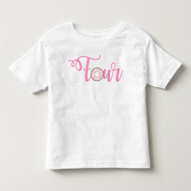 Les Tous Petits T-shirt quatre fois doux pour l'anniversaire de Do (Devant)