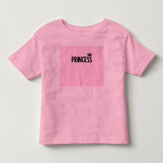 Les Tous Petits T-shirt rose pour petite princesse avec couronne |