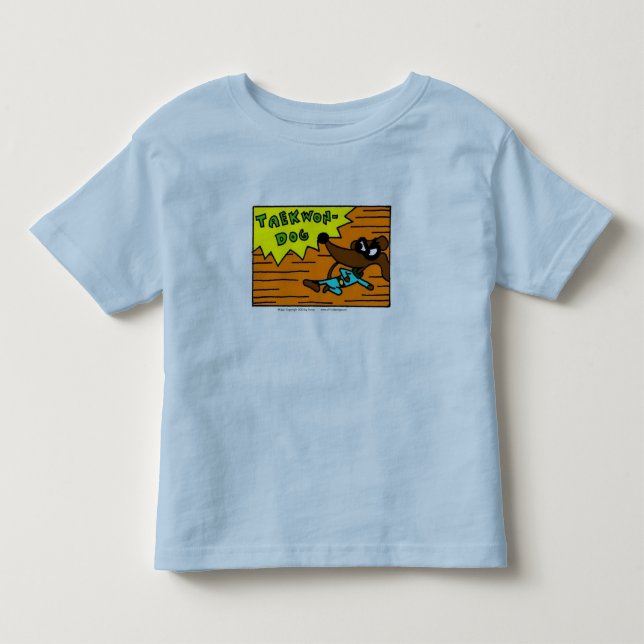 Les Tous Petits T-shirt "TAEKWON-DOG" pour chien (Devant)