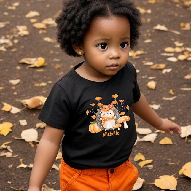 Les Tous Petits T-shirt Toddler pour Hérisson de Chute mignon (Créateur téléchargé)
