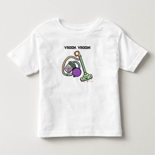 Les Tous Petits Vroom, Vroom ! T-shirt pour nourrissons (Devant)