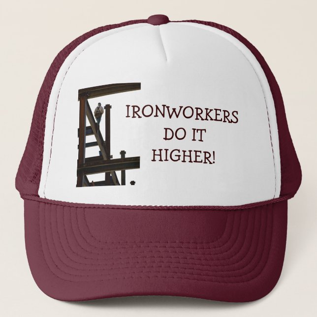 Les travailleurs du fer le font plus Casquette (Devant)