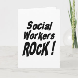 Les travailleurs sociaux font du rock ! Carte de v