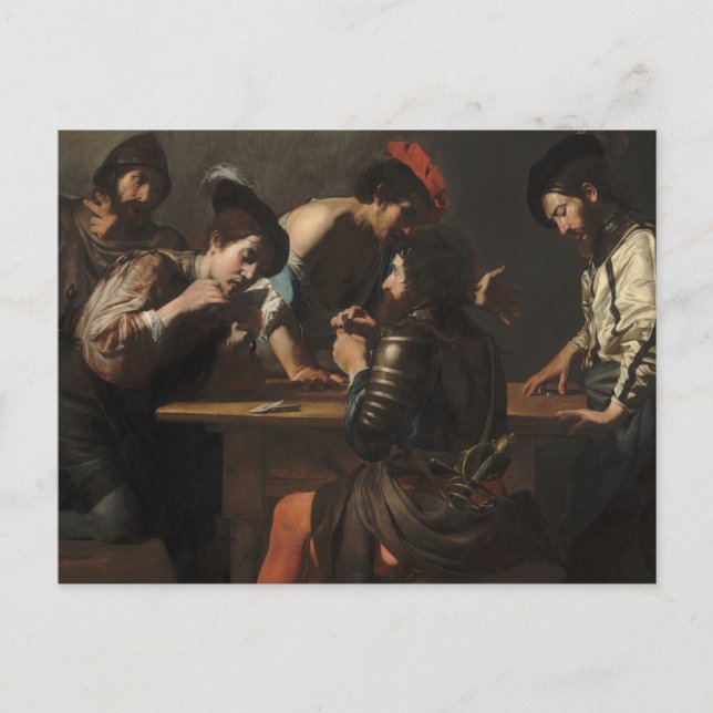 Les Tricheurs, Cartes à jouer des Soldats Mercenai (Devant)