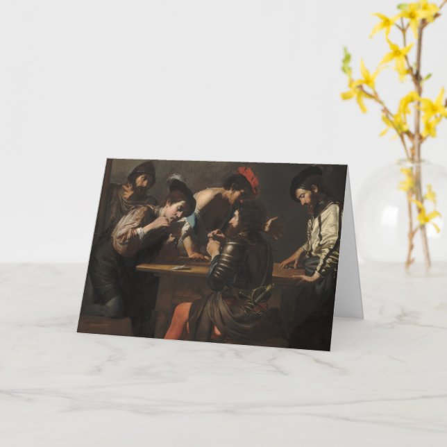 Les Tricheurs, Cartes à jouer des Soldats Mercenai (Fleur jaune)