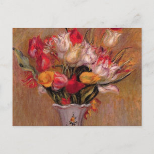Les tulipes dans un Vase Fine Art carte postale