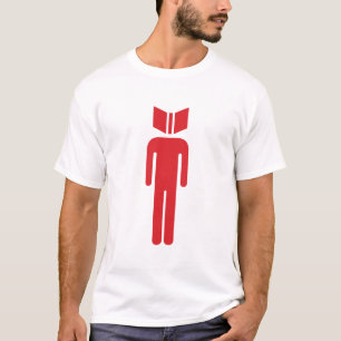 Les types ont lu le T-shirt de logo