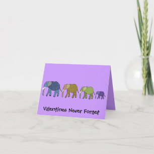 Les Valentines n'oublient jamais la carte