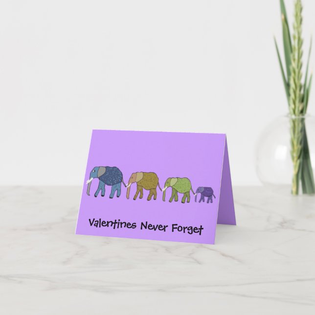Les Valentines n'oublient jamais la carte (Devant)