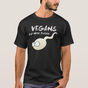 Les végétaliens ont besoin également du T-shirt