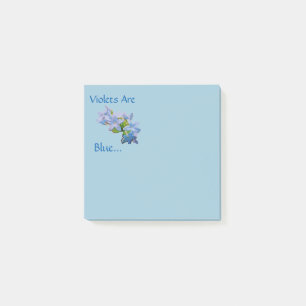 Les Violettes Sont Bleues... Notes post-it