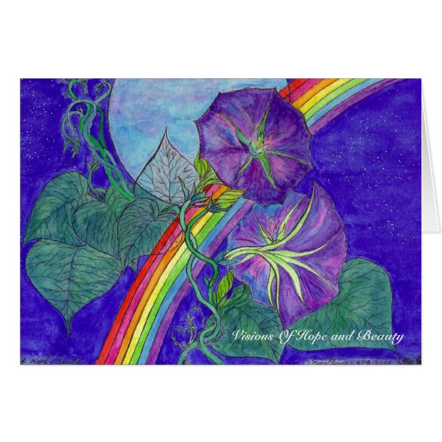 Les visions de l'espoir et de la beauté… avec lui (Devant horizontal)