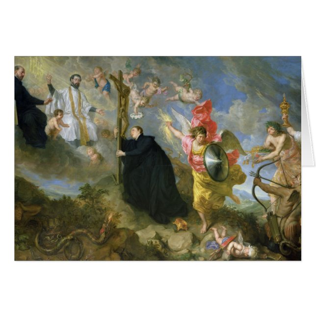 Les voeux du saint Aloysius de Gonzaga (Devant horizontal)