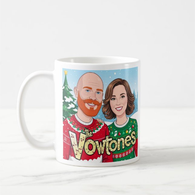 Les Vowtones - Mug de Noël (Gauche)