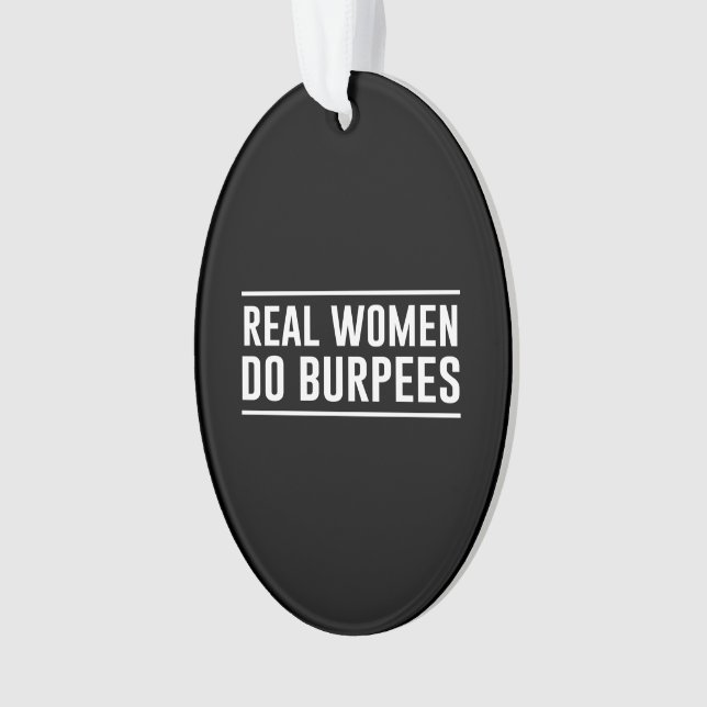 Les vraies femmes font Burpees (devant)