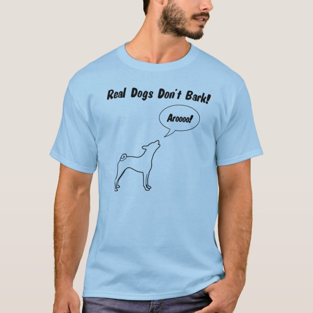 Les vrais chiens n'aboient pas ! Le T-shirt des (Devant)