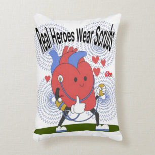 Les vrais héros portent des échauffourées Coussin