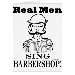 Les vrais hommes chantent le raseur-coiffeur !