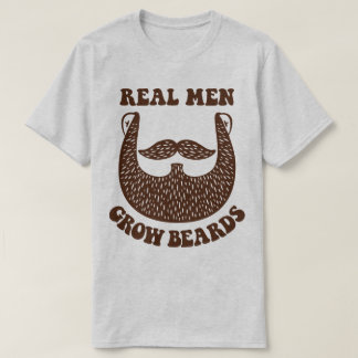 Les vrais hommes élèvent le T-shirt drôle de