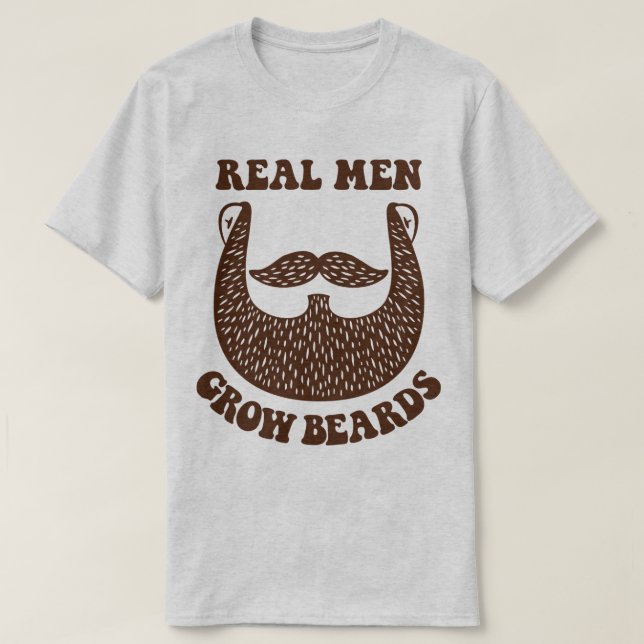 Les vrais hommes élèvent le T-shirt drôle de (Design devant)