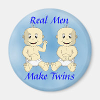 Les vrais hommes font des jumeaux Magnets