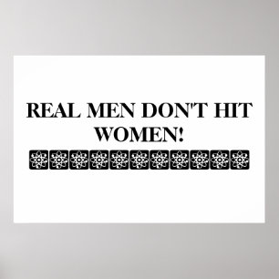 LES VRAIS HOMMES NE FONT PAS AFFICHE DE FEMMES DE