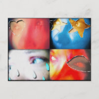 Les yeux disent à toutes les cartes postales