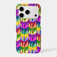 Les yeux sanglants colorés pop art jungle