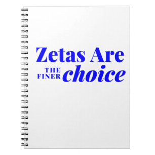 Les Zetas Sont Les Carnets De Choix
