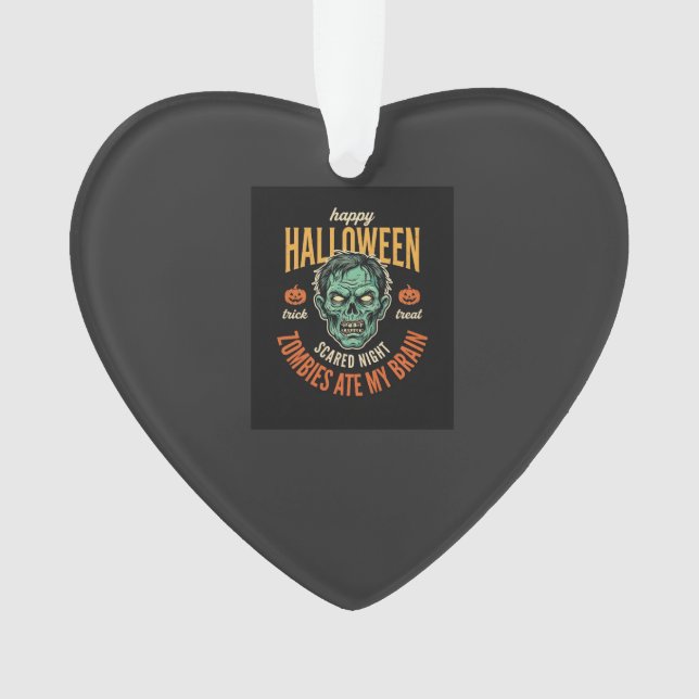 Les zombies d'Halloween ont mangé mon cerveau (devant)