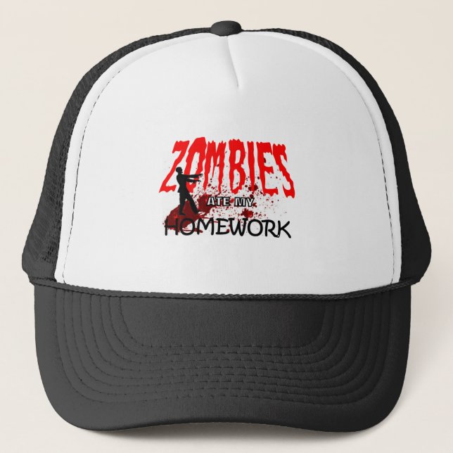 Les zombis de casquette de zombi ont mangé mon (Devant)