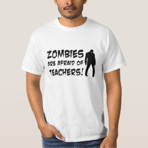 Les zombis ont peur du T-shirt de valeur de