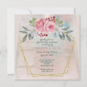 Lesbiennes Hers et Hers Rose et Or