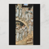 L'escalier d'or, Sir Edward Burne-Jones Carte post