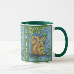 L'ESCALIER IRLANDAIS ST. PATRICK'S DAY MUG Green