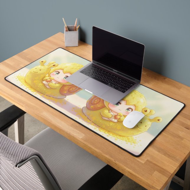 L'escargot et la magie des couronnes de fleurs.1 (Bureau 2)