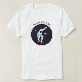 L'espace astronaute embarquant amusant T-shirt lud