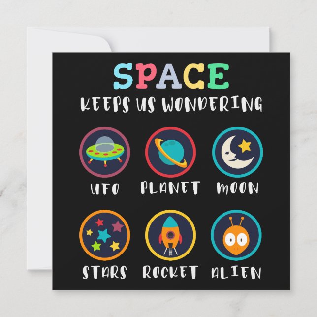 L'espace nous fait nous poser des questions (Devant)